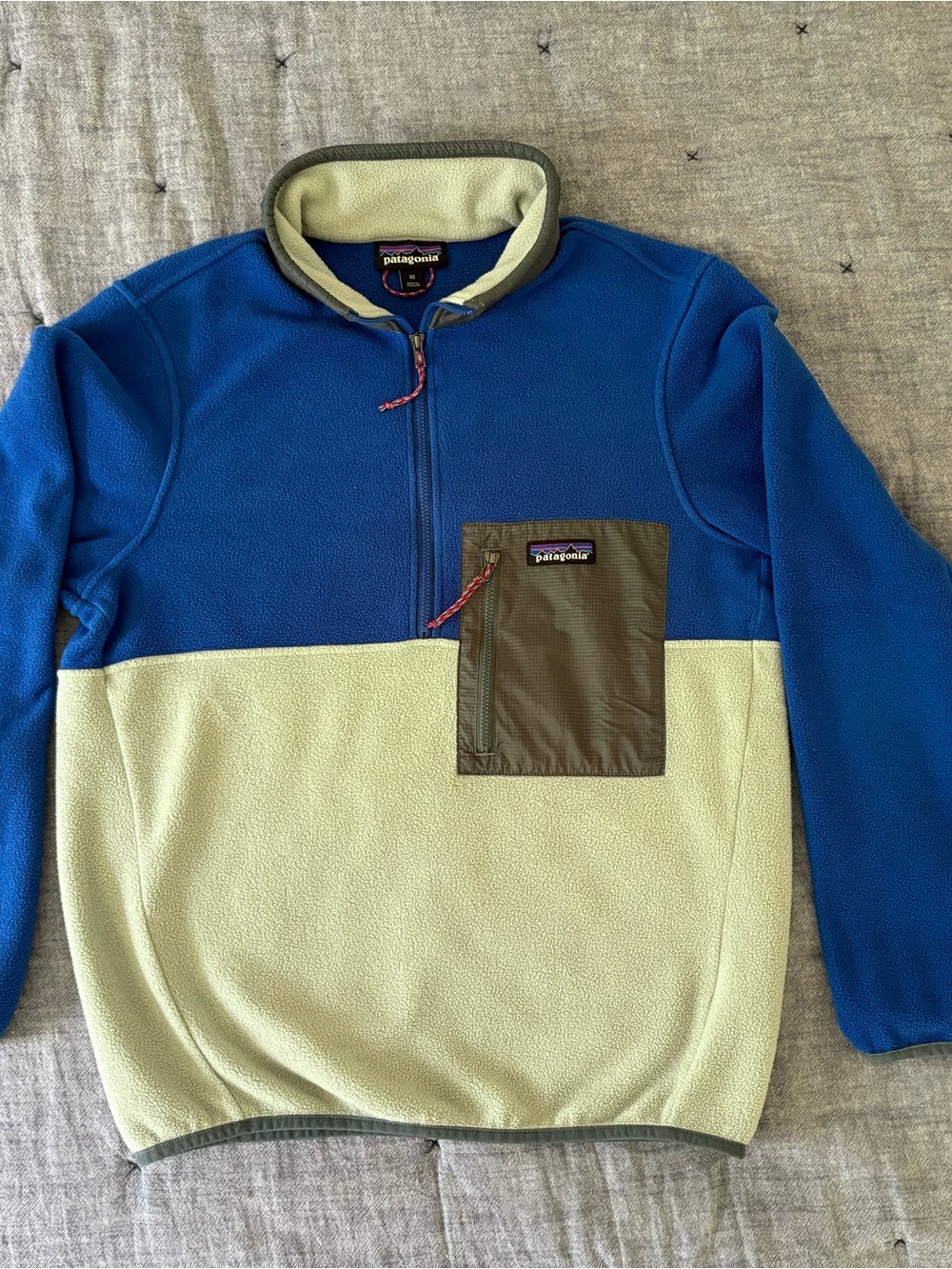 Patagonia Men’s Microdini Half-Zip Fleece Pullover Sweater